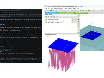 AI-assisted PLAXIS 2D and 3D automation with Python
