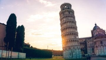 A torre de Pisa: Porque está inclinada?