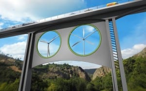 Lee más sobre el artículo Viaductos con aerogeneradores: innovación para producir electricidad