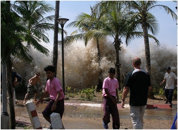 como se forman los tsunamis