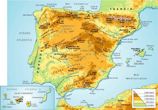 Las Monta as M s Altas De Espa a Ingeoexpert Las Monta as M s Altas De Espa a Ingeoexpert