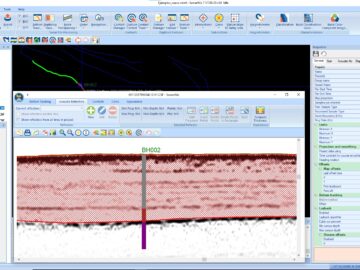 Curso de SonarWiz: procesado de datos de sísmica de reflexión y sonar de barrido lateral