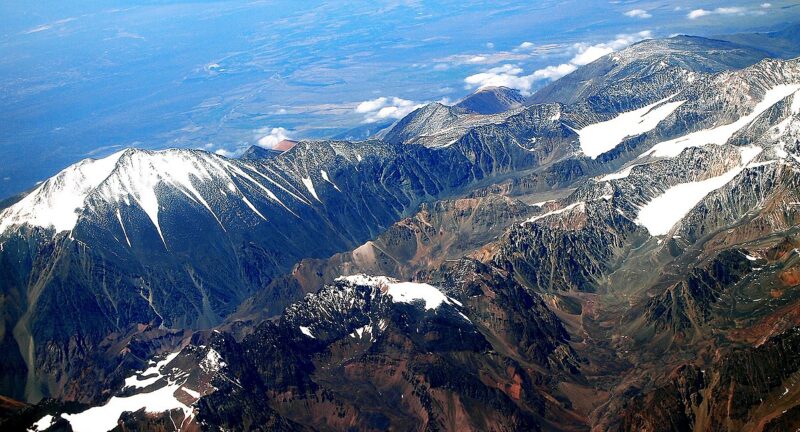 Los Andes: formación y picos más altos