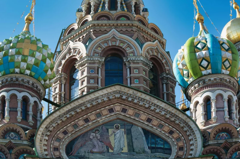 Detalle de una de las torres