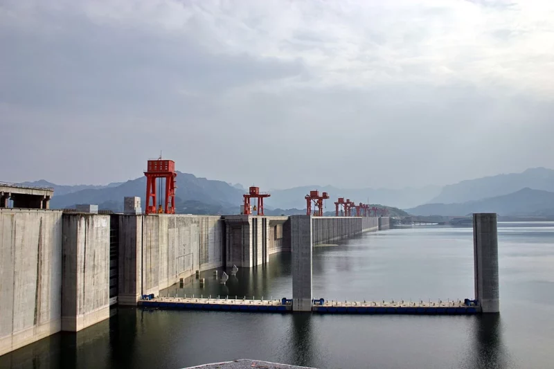 Embalse de las Tres Gargantas, en China