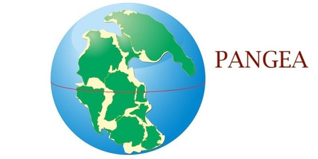 Fotografía descriptiva del supercontinente Pangea